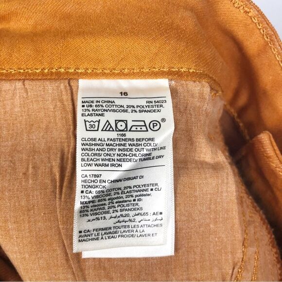 OLD NAVY | NEW Orange Rockstar Super Skinny Jeans Women’s Size 16 - Picture 10 of 10